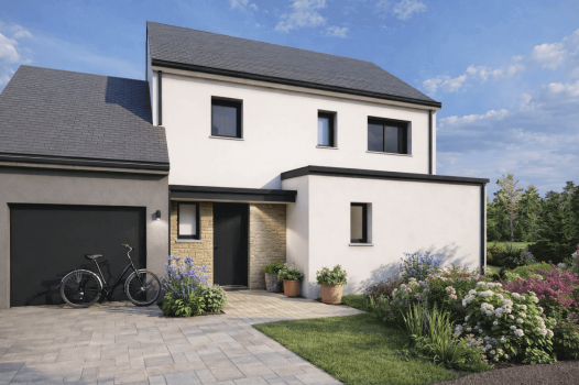 Maison+Terrain à Saint-Pierre-de-Plesguen - Photo