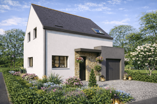 Maison+Terrain à Pleugueneuc - Photo