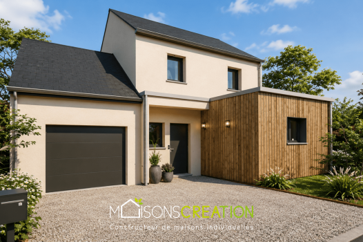 Maison+Terrain à Saint-Domineuc - Photo