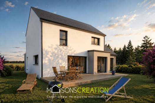 Maison+Terrain à Saint-Pierre-de-Plesguen - Photo